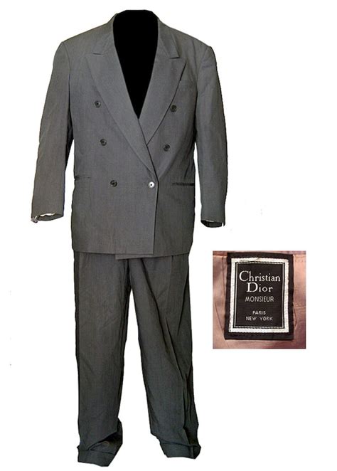 vintage christian dior suit|pre owned christian dior suit.